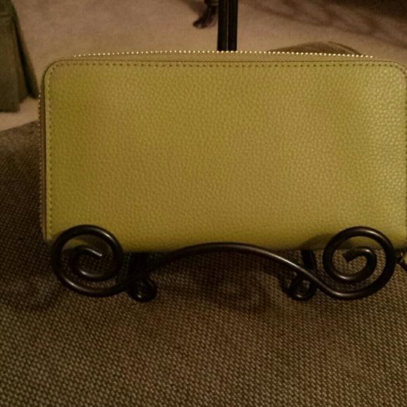 Coach New Leather Wallet Green - Picture 2 of 4